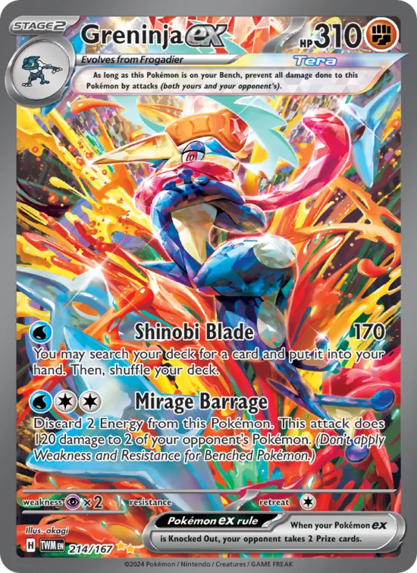 214 Greninja ex – Twilight Masquerade