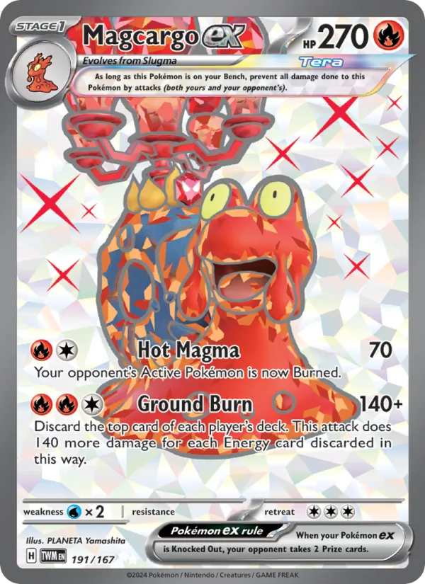191 Magcargo ex – Twilight Masquerade