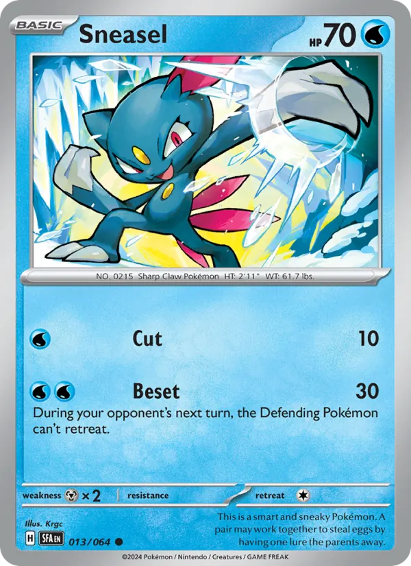 013 Sneasel – Shrouded Fable