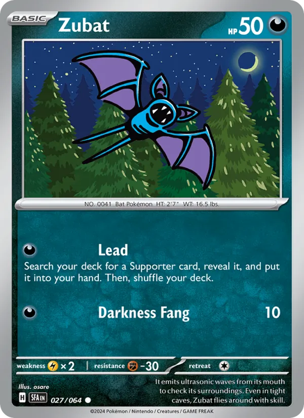 027 Zubat – Shrouded Fable