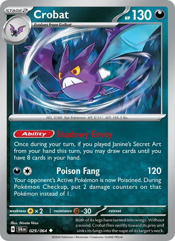 029 Crobat – Shrouded Fable
