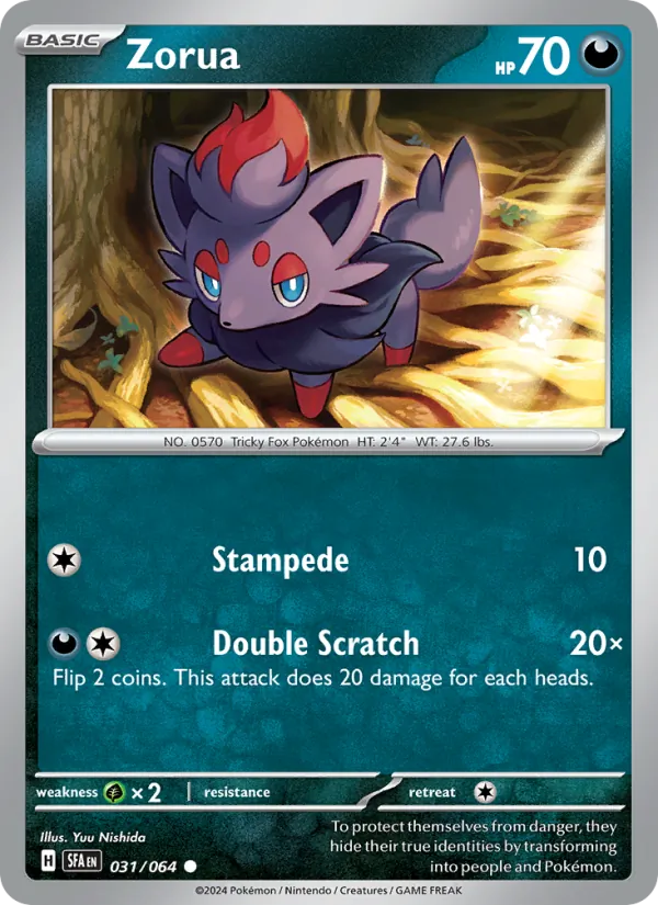 031 Zorua – Shrouded Fable