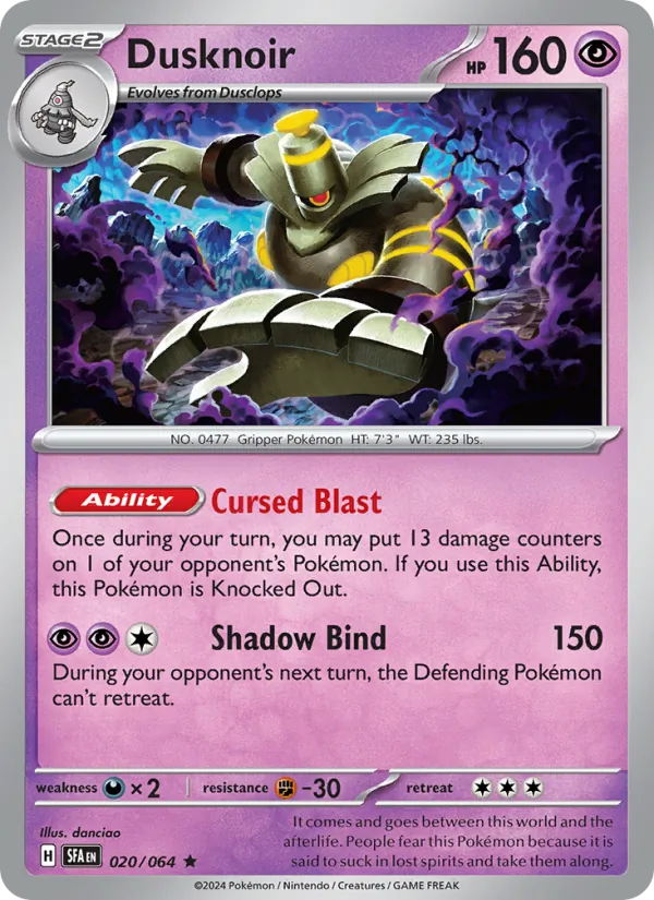 020-RH Dusknoir – Shrouded Fable