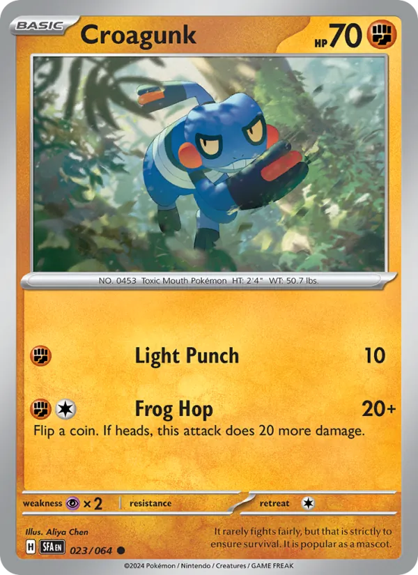 023-RH Croagunk – Shrouded Fable