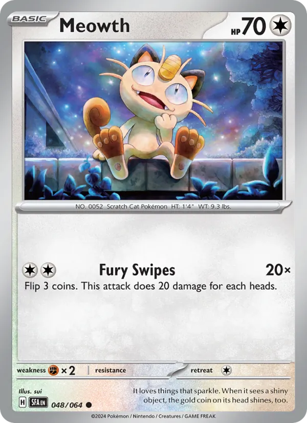 048-RH Meowth – Shrouded Fable