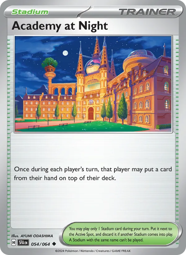 054-RH Academy at Night – Shrouded Fable
