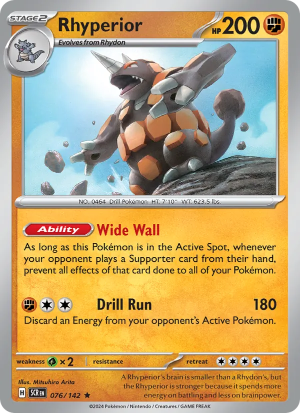 076-holo-cosmos Rhyperior (Cosmos Holo) – Stellar Crown