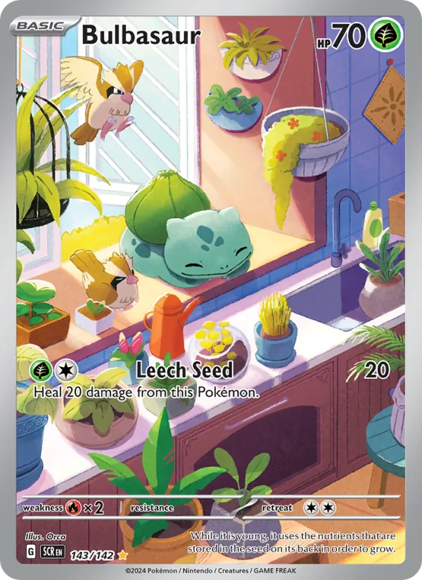 143 Bulbasaur – Stellar Crown