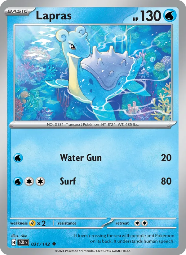 031 Lapras – Stellar Crown