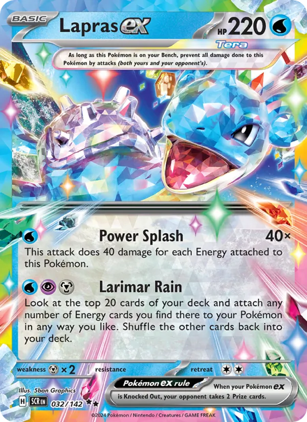 032 Lapras ex – Stellar Crown