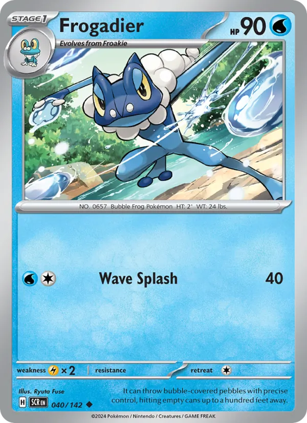 040 Frogadier – Stellar Crown