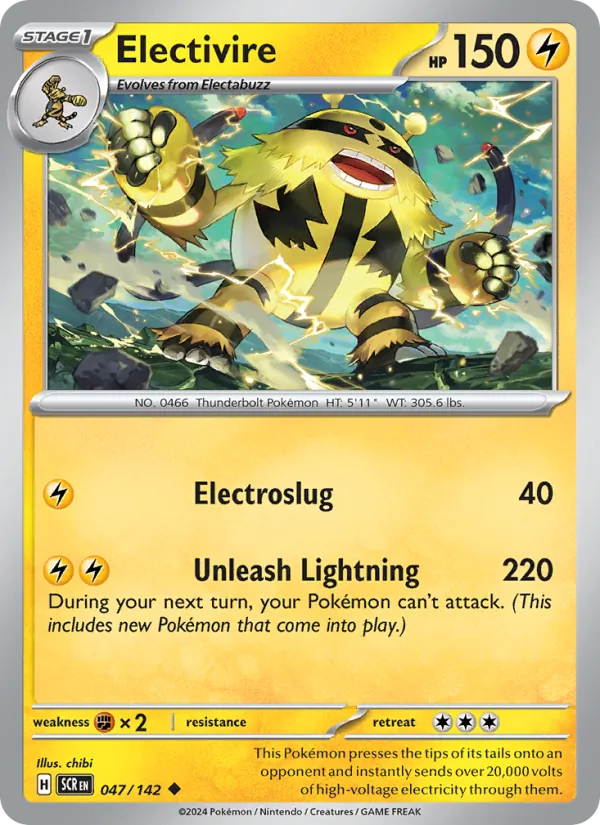 047 Electivire – Stellar Crown