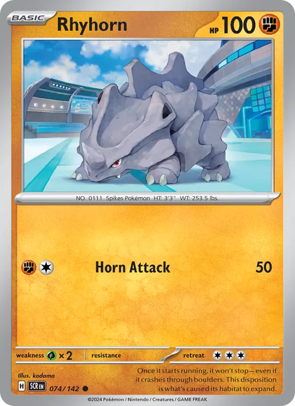 074 Rhyhorn – Stellar Crown