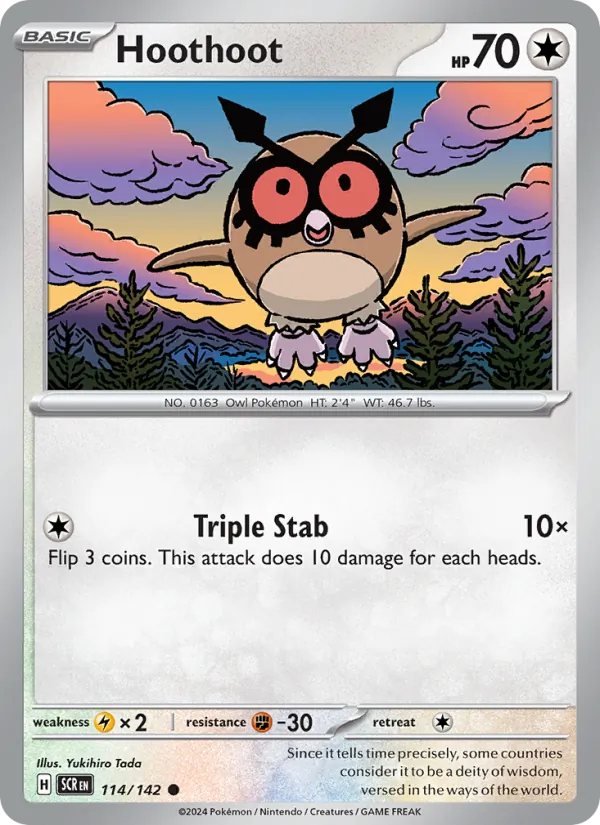 114 Hoothoot – Stellar Crown
