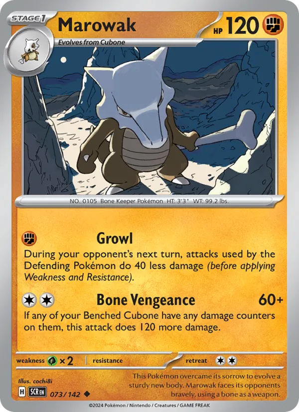 073-RH Marowak – Stellar Crown
