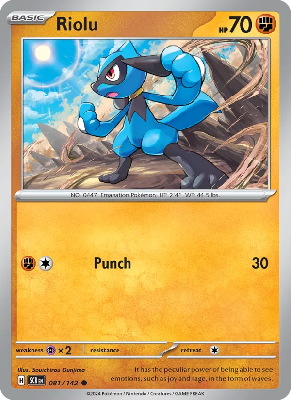 081-RH Riolu – Stellar Crown