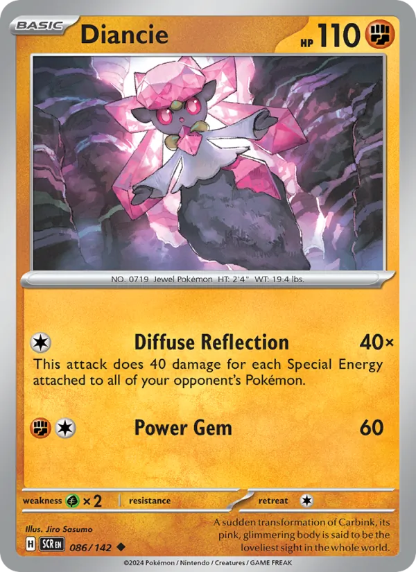 086-RH Diancie – Stellar Crown