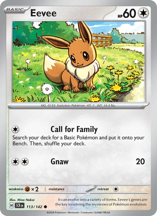 113-RH Eevee – Stellar Crown