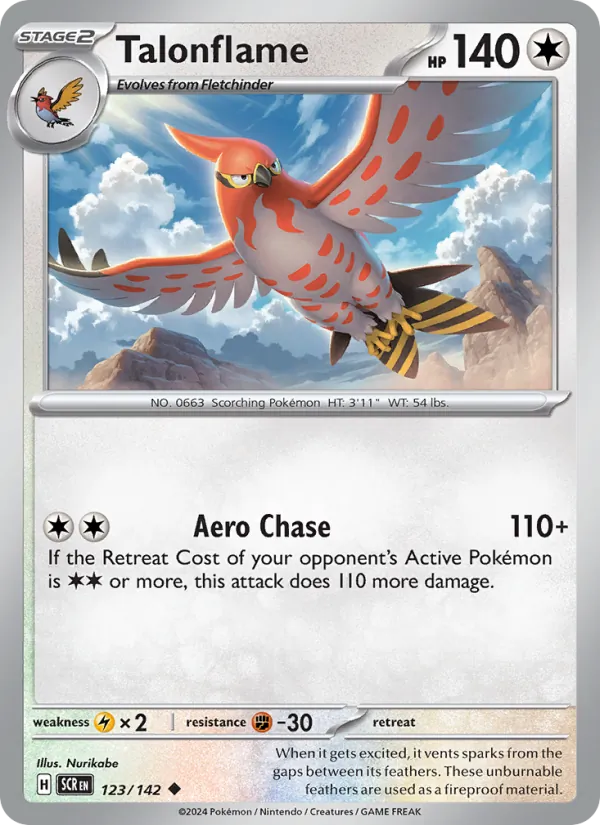 123-RH Talonflame – Stellar Crown