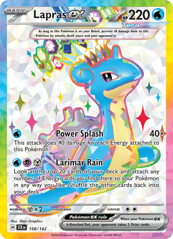 158 Lapras ex – Stellar Crown