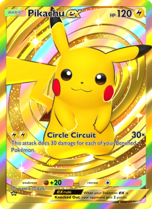 285 Pikachu ex – Genetic Apex