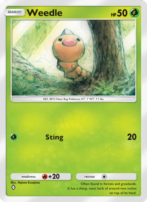 008 Weedle – Genetic Apex