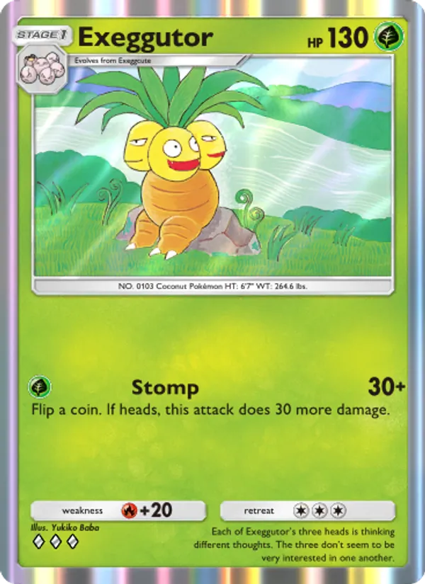022 Exeggutor – Genetic Apex