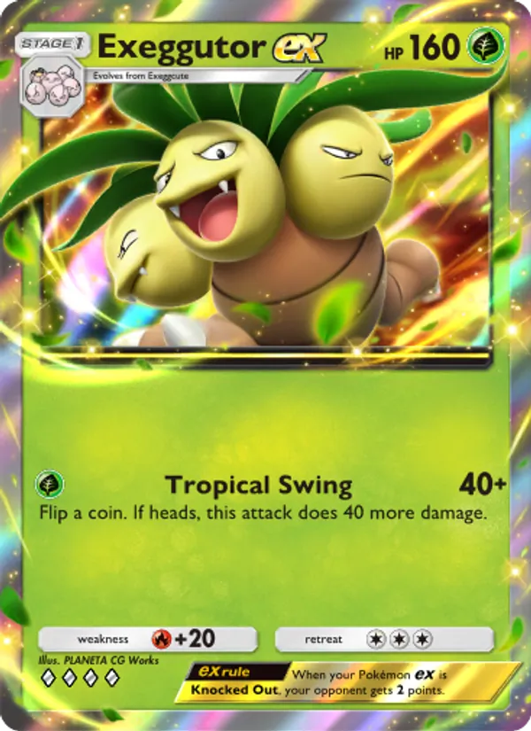 023 Exeggutor ex – Genetic Apex