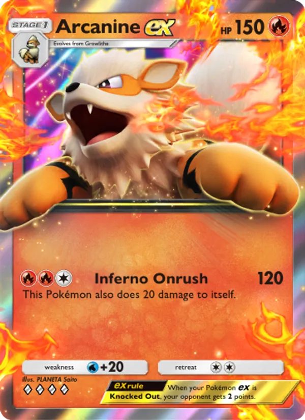 041 Arcanine ex – Genetic Apex