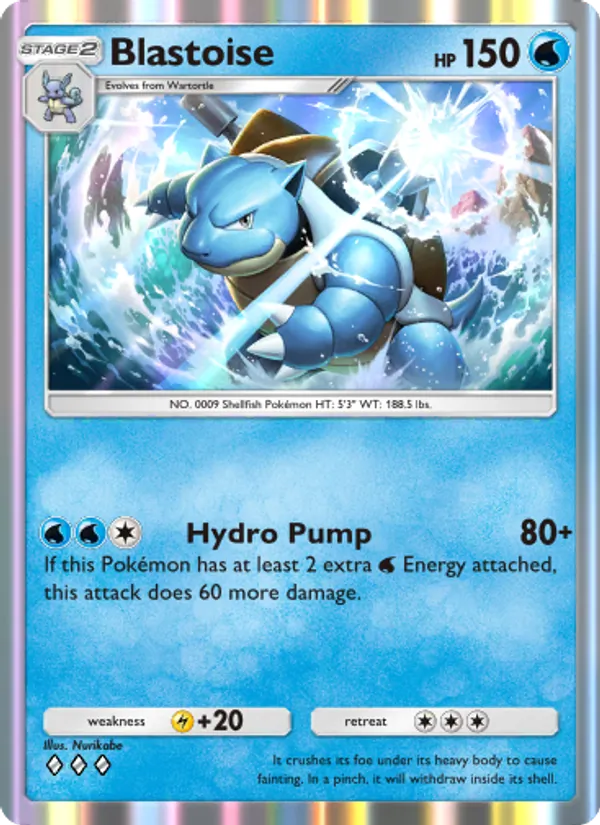 055 Blastoise – Genetic Apex