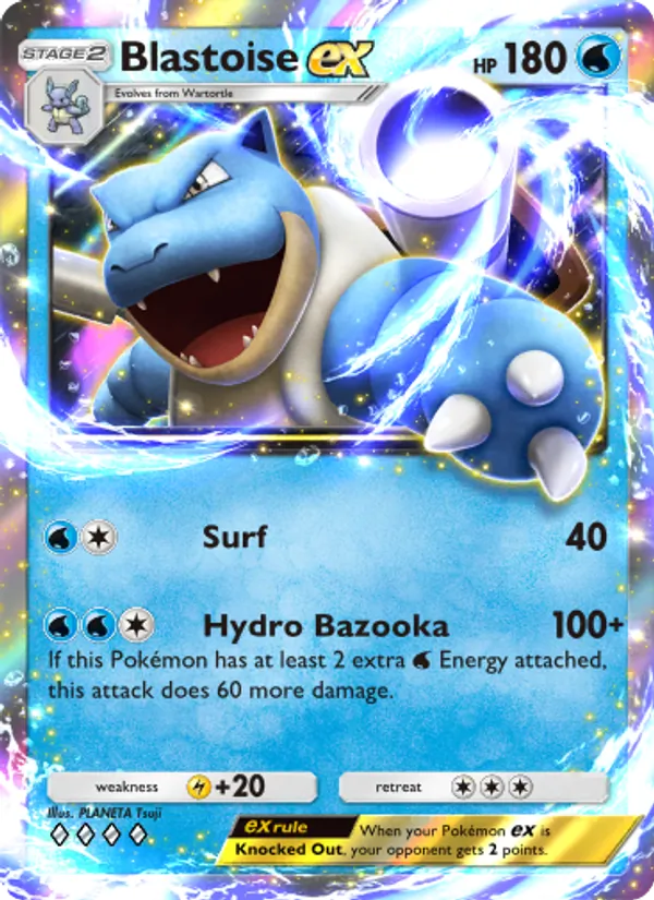 056 Blastoise ex – Genetic Apex