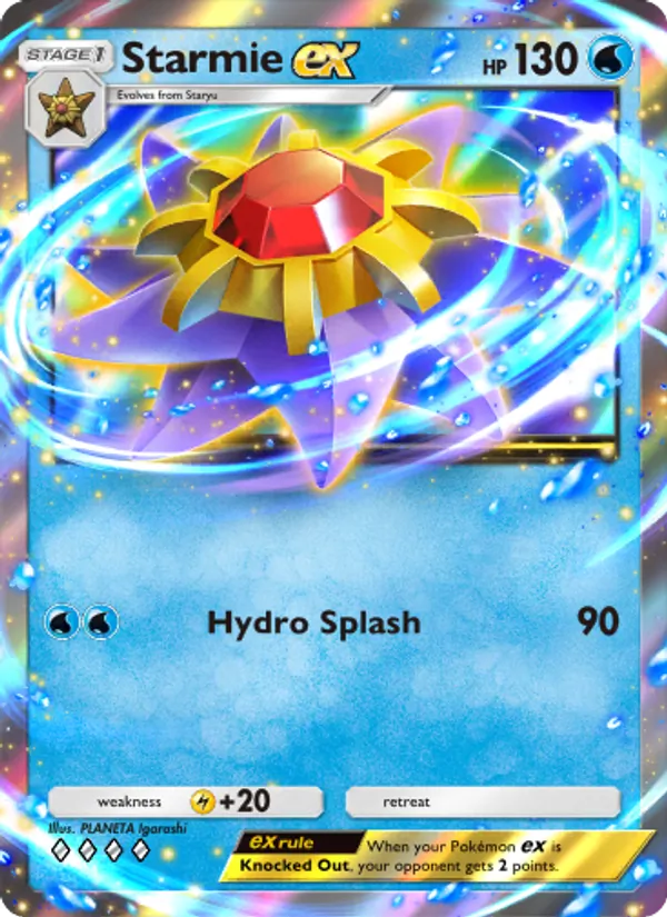 076 Starmie ex – Genetic Apex