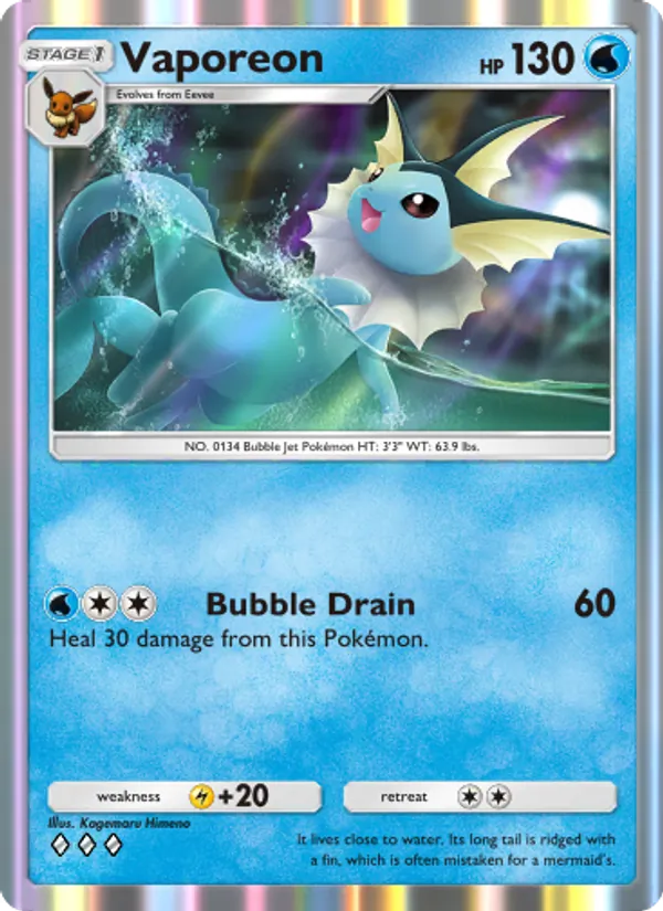 080 Vaporeon – Genetic Apex