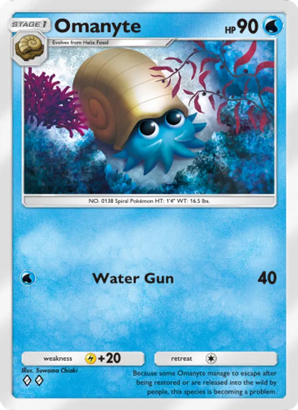 081 Omanyte – Genetic Apex