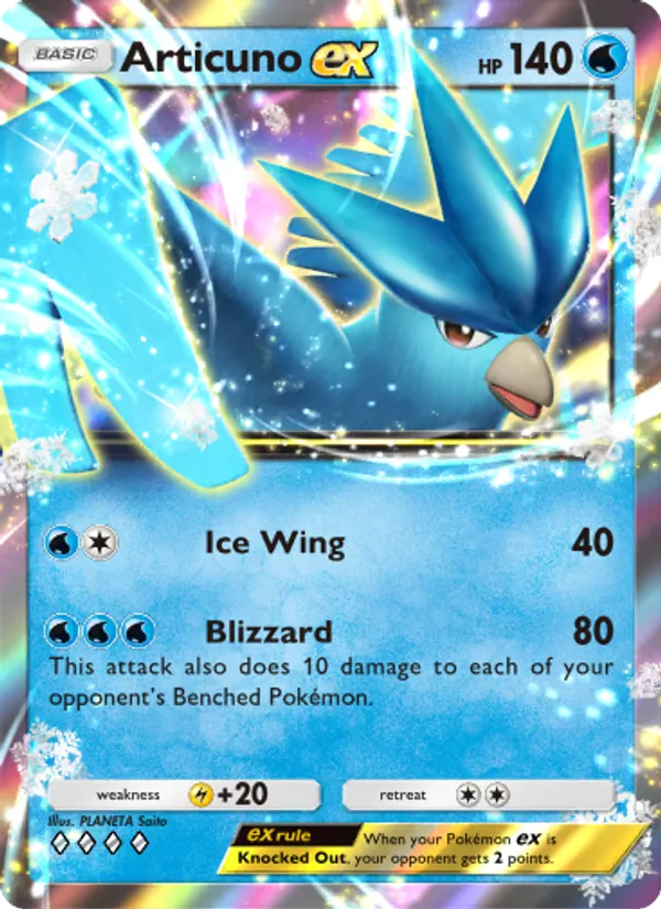 084 Articuno ex – Genetic Apex