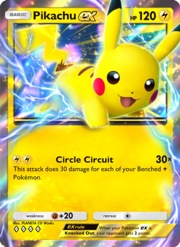 096 Pikachu ex – Genetic Apex