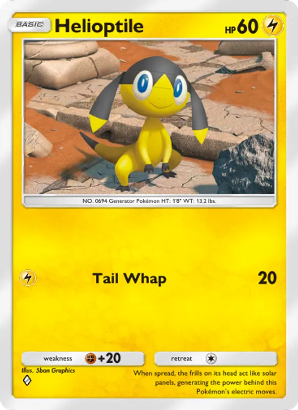 110 Helioptile – Genetic Apex