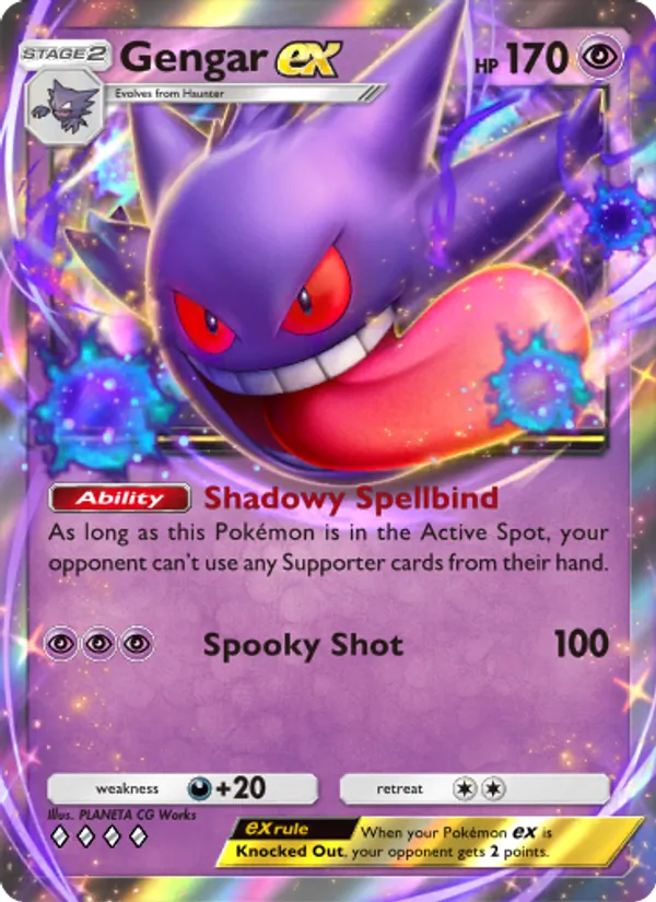 123 Gengar ex – Genetic Apex