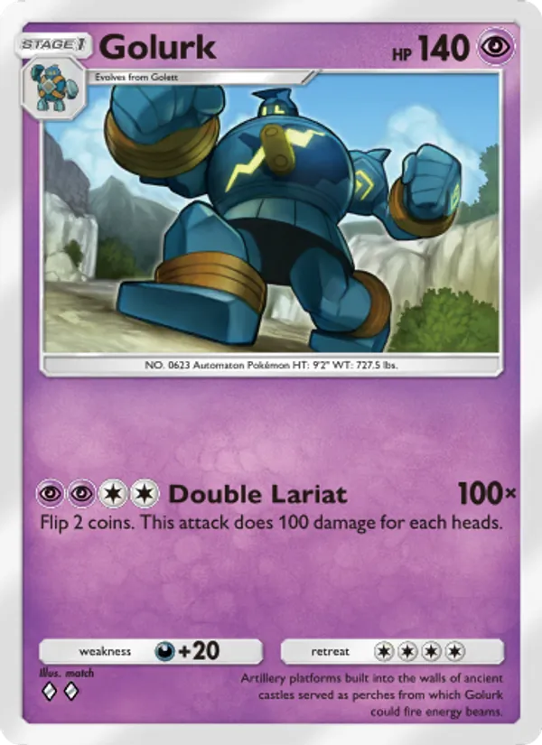 136 Golurk – Genetic Apex