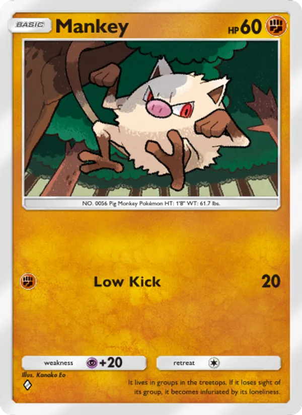 141 Mankey – Genetic Apex
