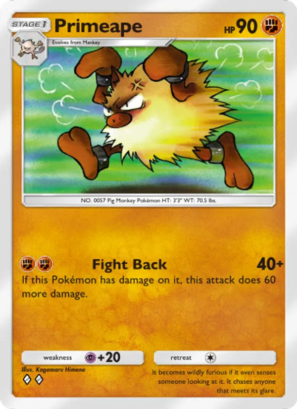 142 Primeape – Genetic Apex
