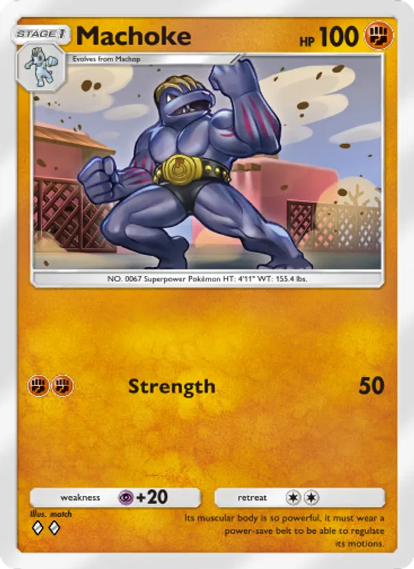 144 Machoke – Genetic Apex