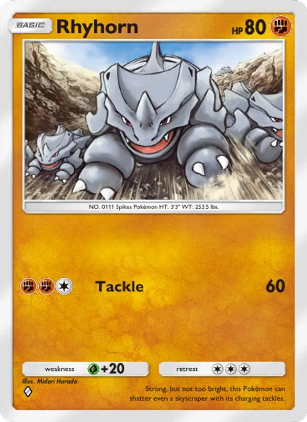 156 Rhyhorn – Genetic Apex