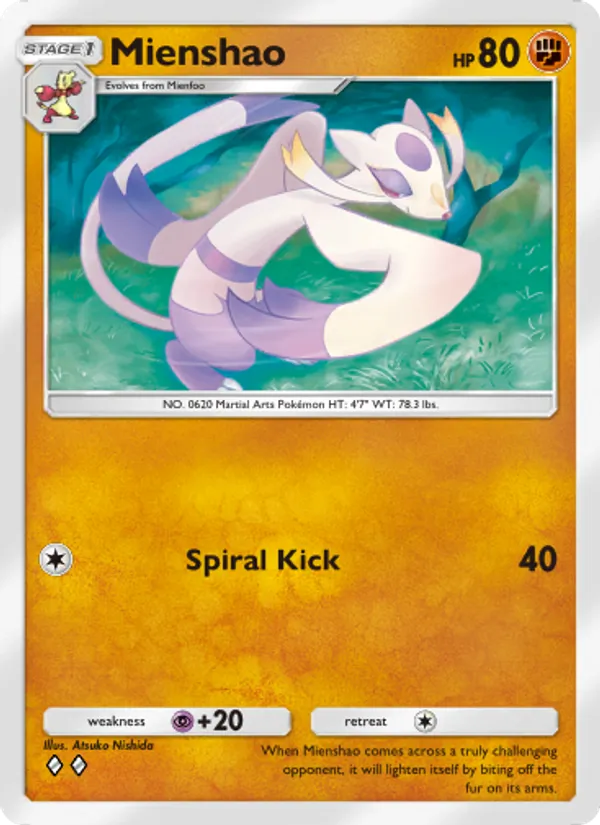 161 Mienshao – Genetic Apex