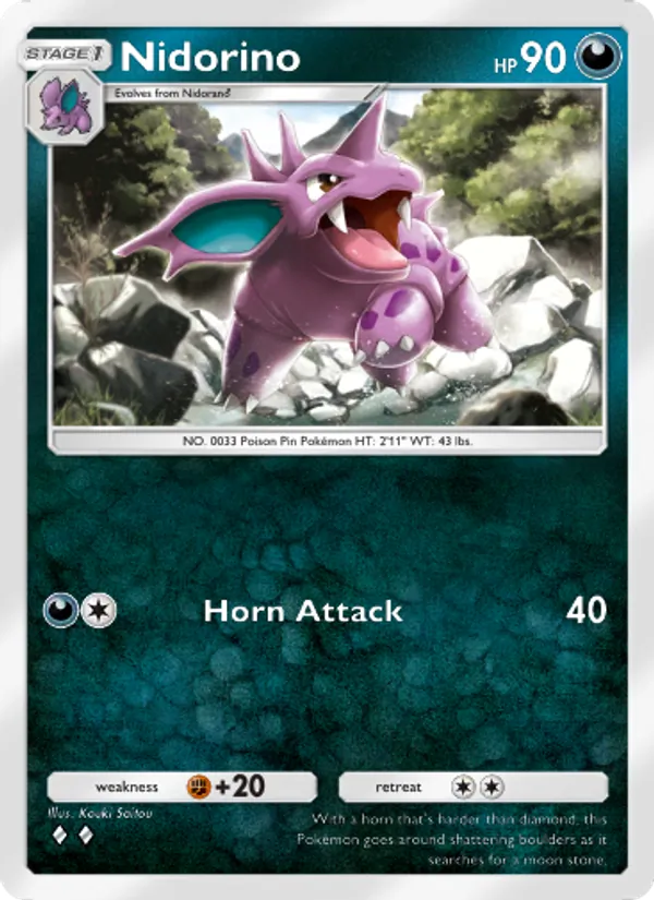 170 Nidorino – Genetic Apex