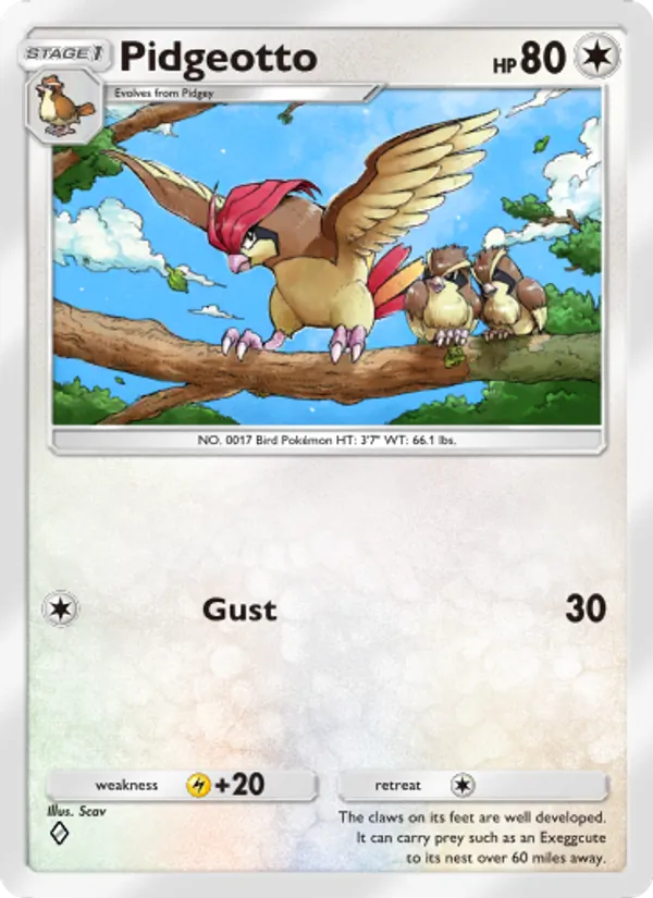 187 Pidgeotto – Genetic Apex