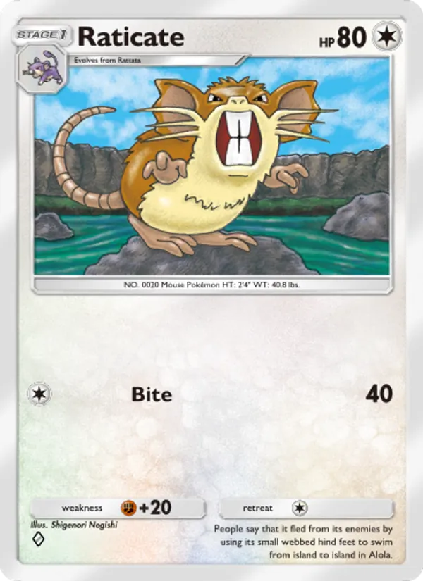 190 Raticate – Genetic Apex