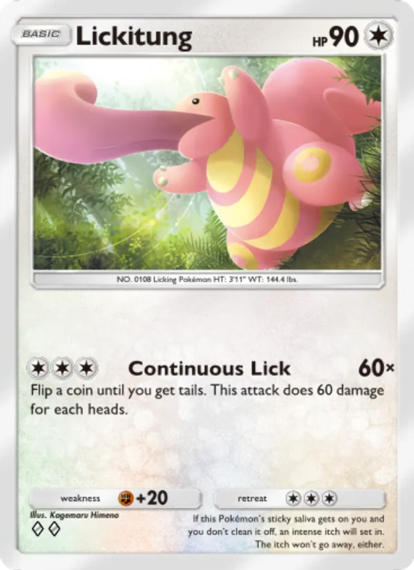 201 Lickitung – Genetic Apex