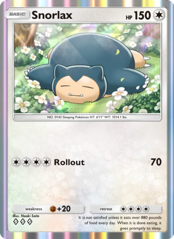 211 Snorlax – Genetic Apex
