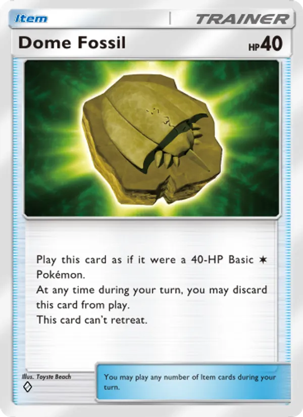 217 Dome Fossil – Genetic Apex